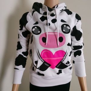 SWS Cow Girl Hoodie Size XS